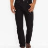Levis Levi's 005050260 Mens 505 Regular Fit Jeans Black