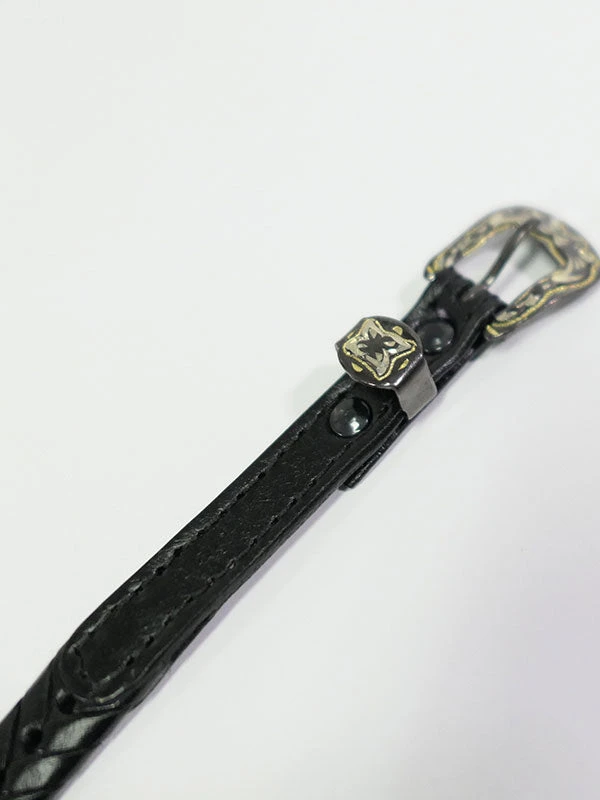 Twister 0201601 3/8" Laced Smooth Tabs Hatband Black - Image 3