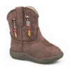 Roper 09-016-1903-2481 BR Infants Double Arrows Cowbabies Boot Brown