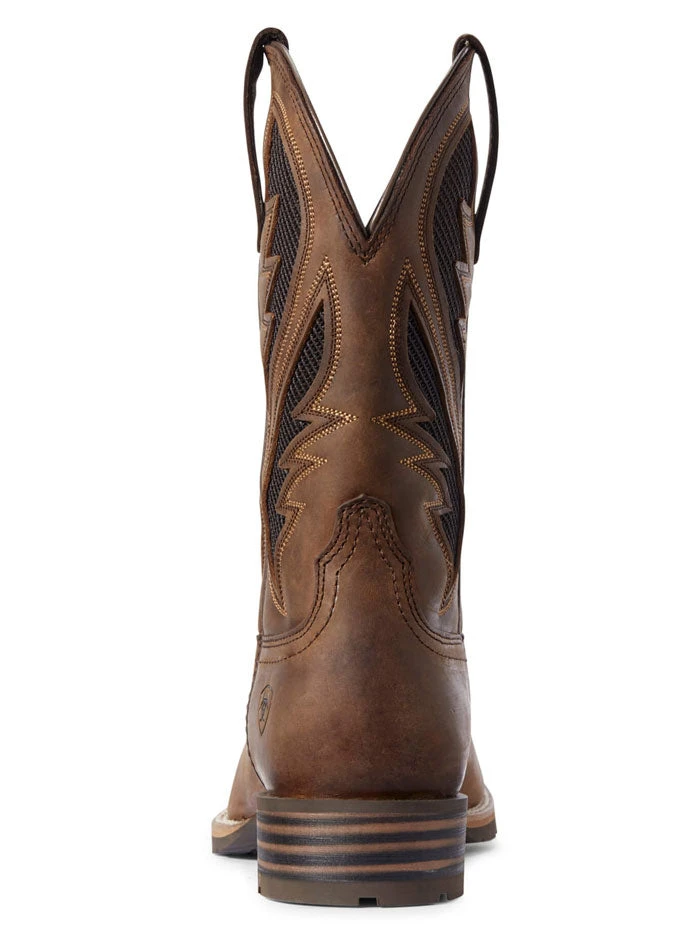 Ariat 10031454 Mens Hybrid VentTEK Western Boot Distressed Tan - Image 3