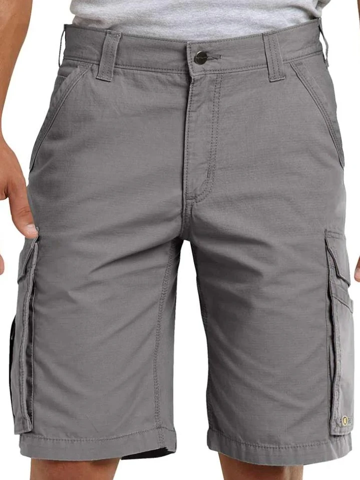Carhartt 101168-066 Mens 11" Force Tappen Cargo Ripstop Short Asphalt - D - Image 2