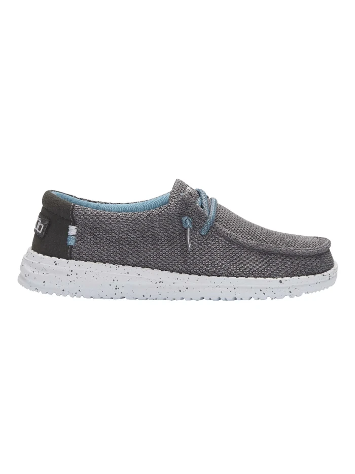 Hey Dude 130133217 Youth Wally Shoe Sox Sharkskin - Image 3