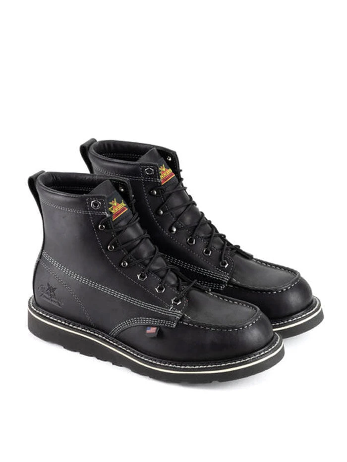 Thorogood 814-6206 Mens American Heritage Midnight Series Black - Image 3