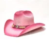 Bullhide LITTLE GOODBYE 2814P Kids Straw Hat Pink