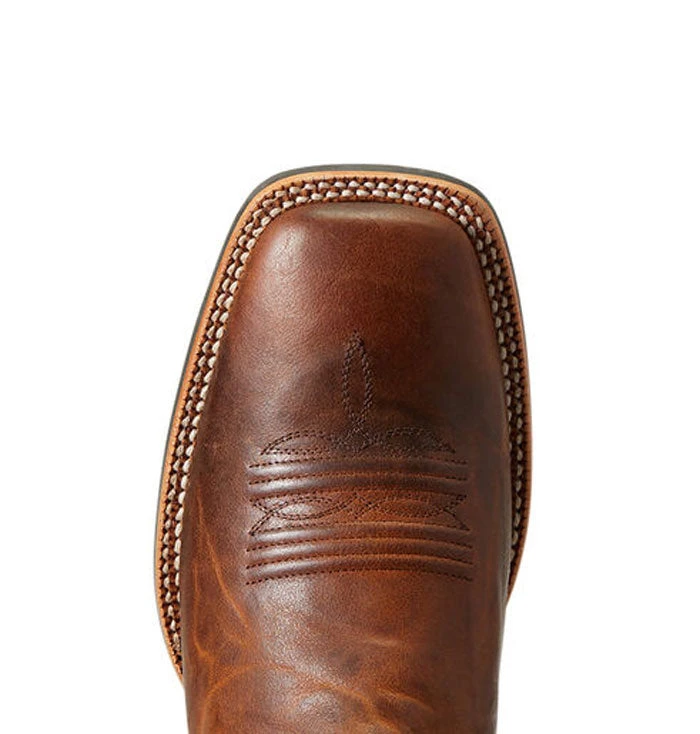 Ariat 10040428 Mens Brushrider Western Boot Penny Brown - Image 2