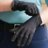 Kerrits 30315 Womens Mesh Riding Glove Black