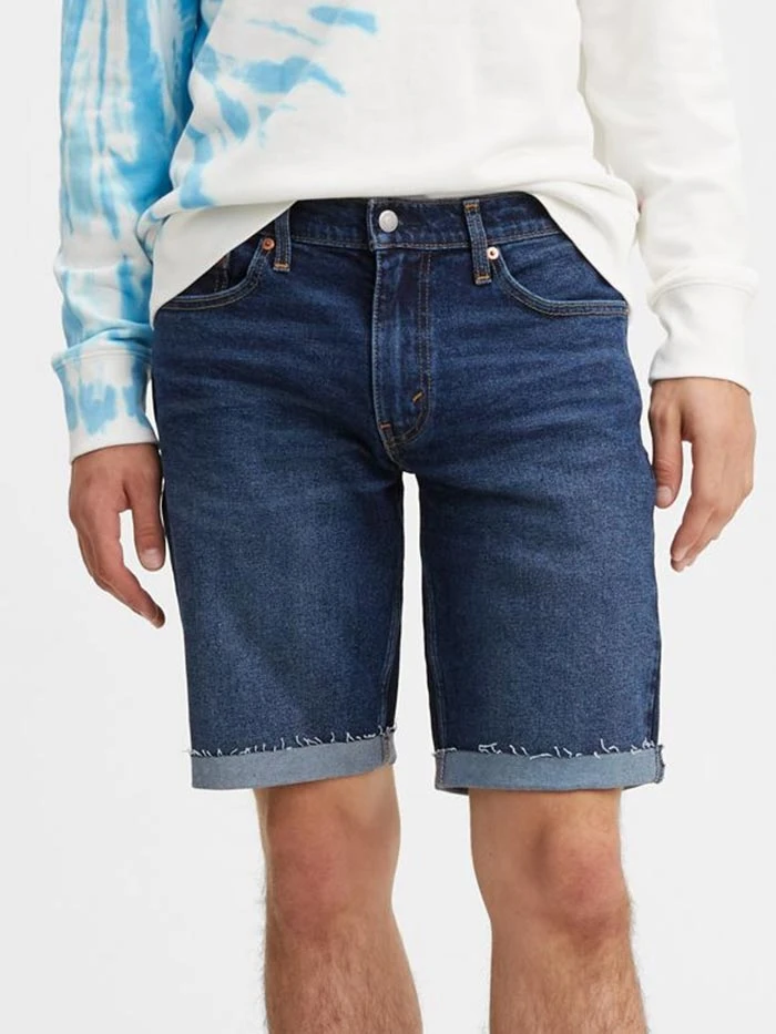 Levis Levi's 365550326 Mens 511 Slim Fit Cutoff Shorts Rind Short - D