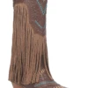 Dingo DI737 Womens Gypsy Leather Boot Brown