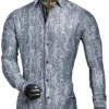 Rangers 238CA01 Rafael Amaya Mens Western Shirt Grey
