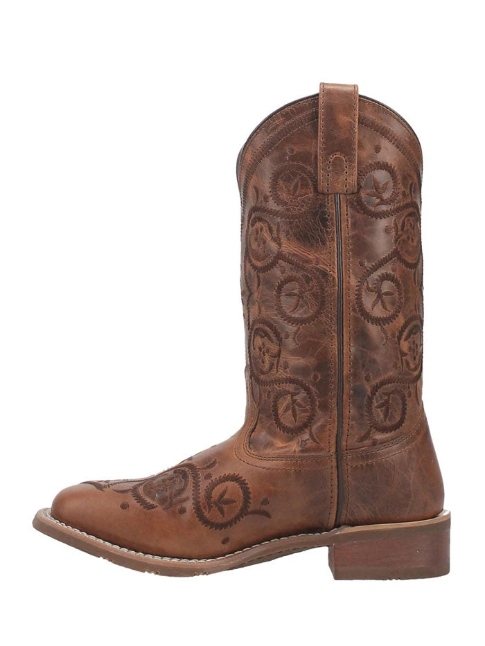 Laredo 5863 Womens DIZZIE Leather Boot Brown - Image 2