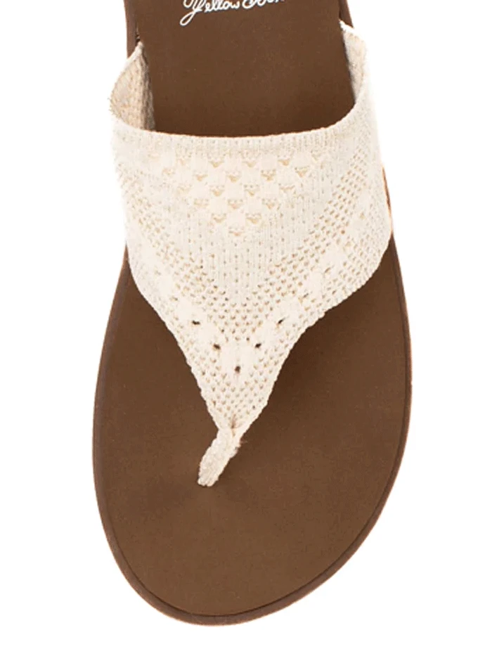 Yellow Box 53996 Womens Feria Flip Flop Sandals Bone - 8 - Image 5