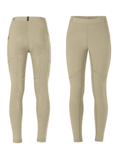 Kerrits 60524-TAN Kids Ice Fil Performance Riding Tight Tan