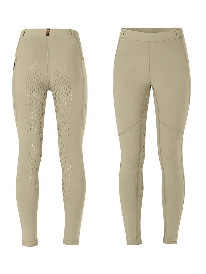 Kerrits 60524-TAN Kids Ice Fil Performance Riding Tight Tan