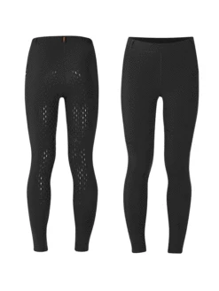 Kerrits 60524-BLK Kids Ice Fil Performance Riding Tight Black