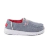 Hey Dude 130125704 Youth Wendy Shoe Chambray Braid