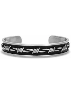 Montana Silversmiths BC4585 Protected Barbed Wire Cuff Bracelet