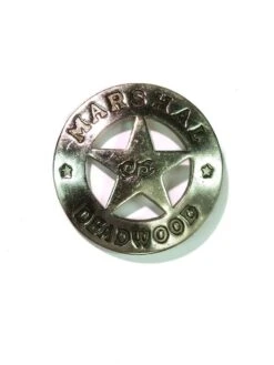 Marshal Deadwood Western Replica Badge BW-29