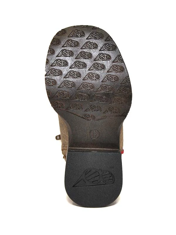 Double Barrel4410544 Toddler Clay Pull Tabs Western Boot Brown - B - Image 5