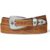 Dakota Belt C51299 Womens Southwestern Embossed Western Belt Brown