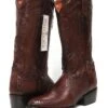 Dan Post DP2351R Mens Raleigh Lizard Western Boot Antique Tan - D -