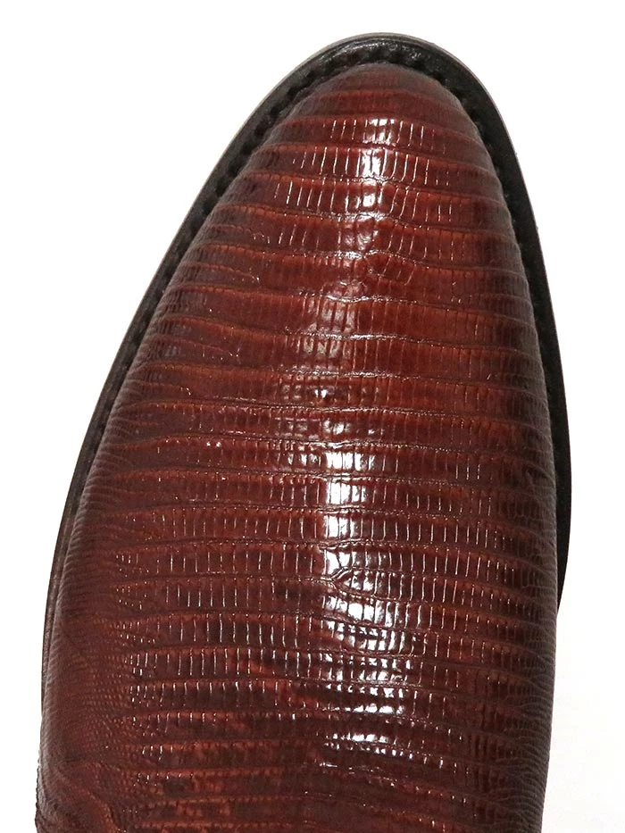 Dan Post DP2351R Mens Raleigh Lizard Western Boot Antique Tan - D - - Image 5