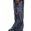 Dan Post DP3050R Mens Winston Lizard R-Toe Western Boots Black
