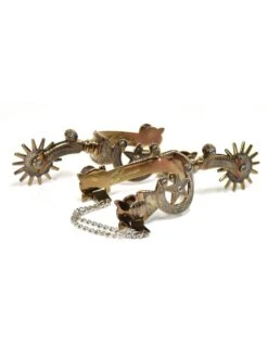 E. Garcia Authentic Horseshoe And Star Cowboy Boot Spurs SP2231