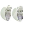 Montana Silversmiths STER2850 Long Oval Bead Silver Earrings - D