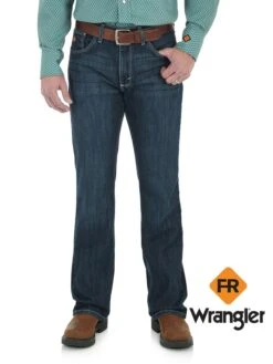 Wrangler FR42MWR Mens Flame Resistant 20X Vintage Boot Jean