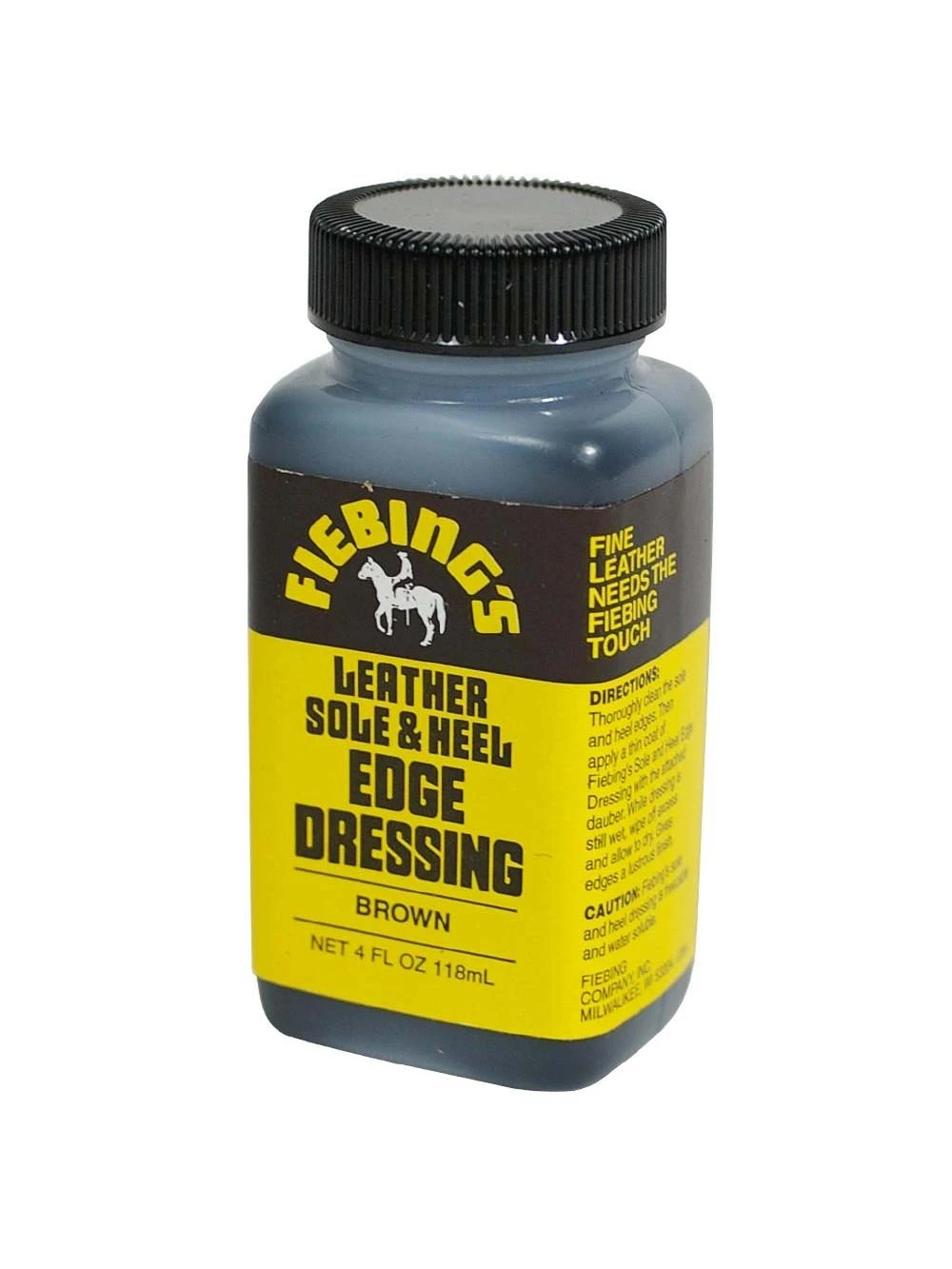 Fiebing's Leather Sole & Heel Edge Dressing 4oz - Image 2
