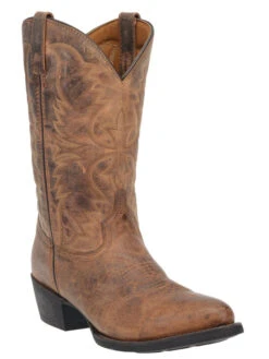 Laredo 68452 Mens Western Round Toe Birchwood Boots Tan
