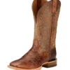 Ariat 10017381 Mens Cowhand Wide Square Western Boot Adobe Clay
