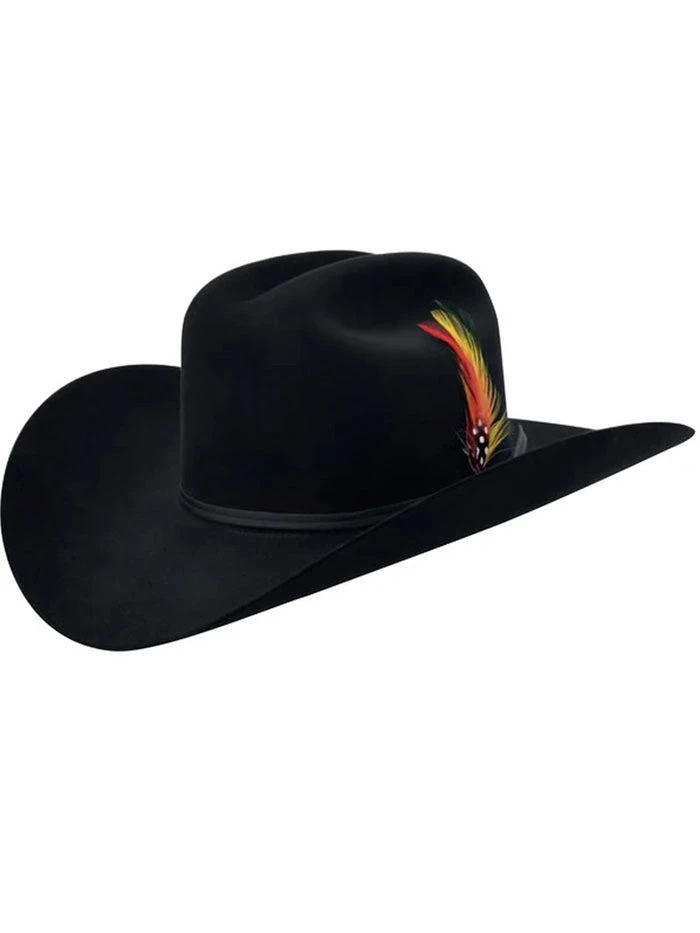 Stetson SFSPAR-484007 Mens Spartan 6x Felt Western Hat Black