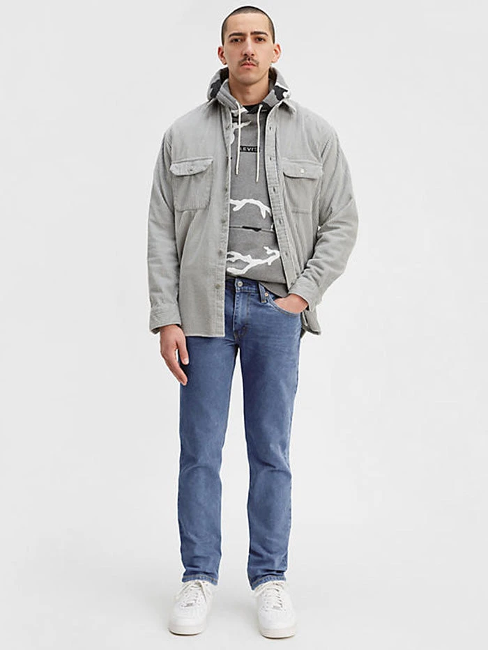 Levis Levi's 045114779 Mens 511 Slim Fit Stretch Jeans Kota Ambon Adapt - B