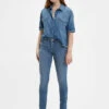 Levis Levi's 188810208 Womens 711 Skinny Jean Indigo Rays Medium Wash (D)