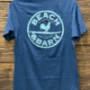 Beach & Barn EMBLEM TEE Adult Short Sleeve Pocket T-Shirt Navy