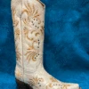 Circle G L5967 Ladies Embroidery And Studs Boots Pearl