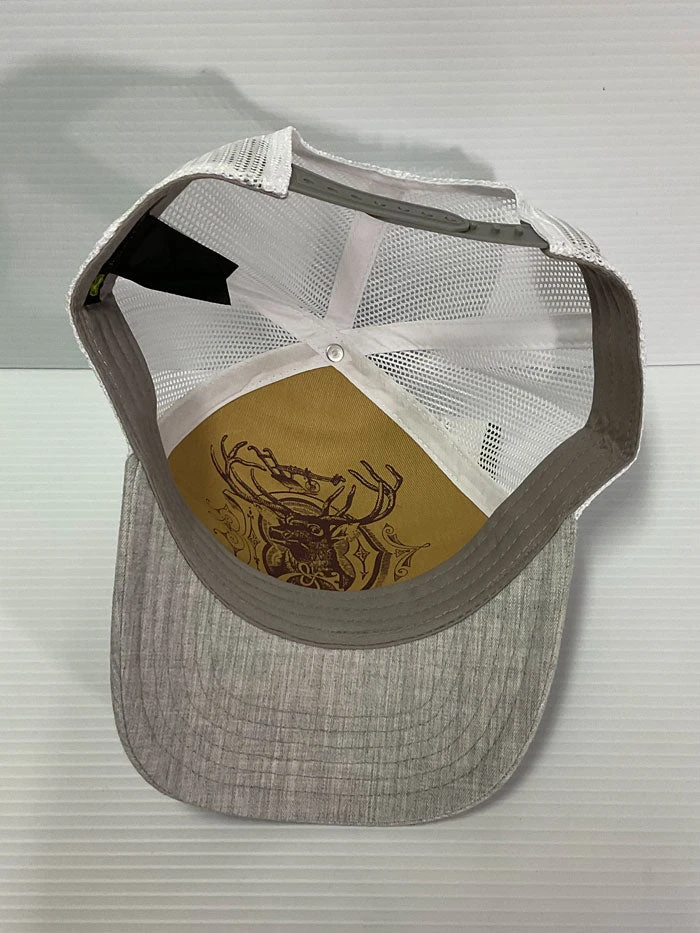 John Deere LP73374 Suede Logo Cap Grey - Image 3