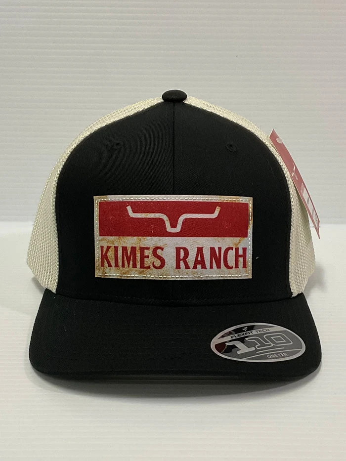 Kimes Ranch 110 FIRE EX TRUCKER Cap Black
