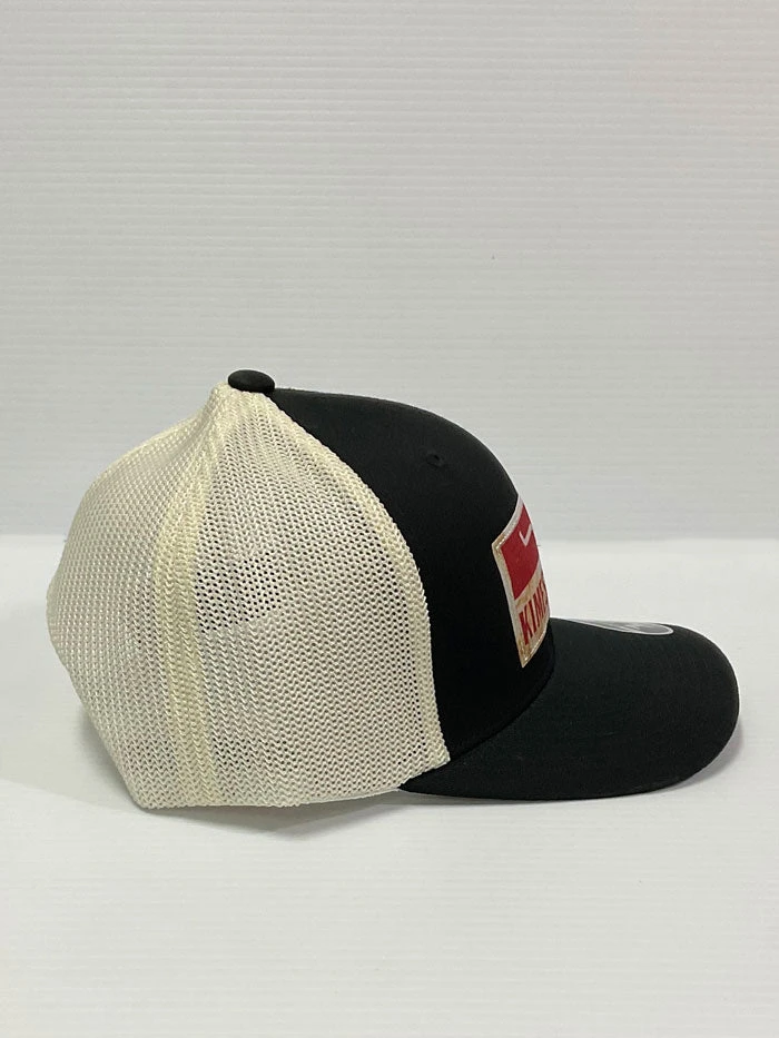 Kimes Ranch 110 FIRE EX TRUCKER Cap Black - Image 2
