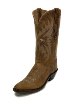 Old West LF1610 Womens Snip Toe Western Boots Brown