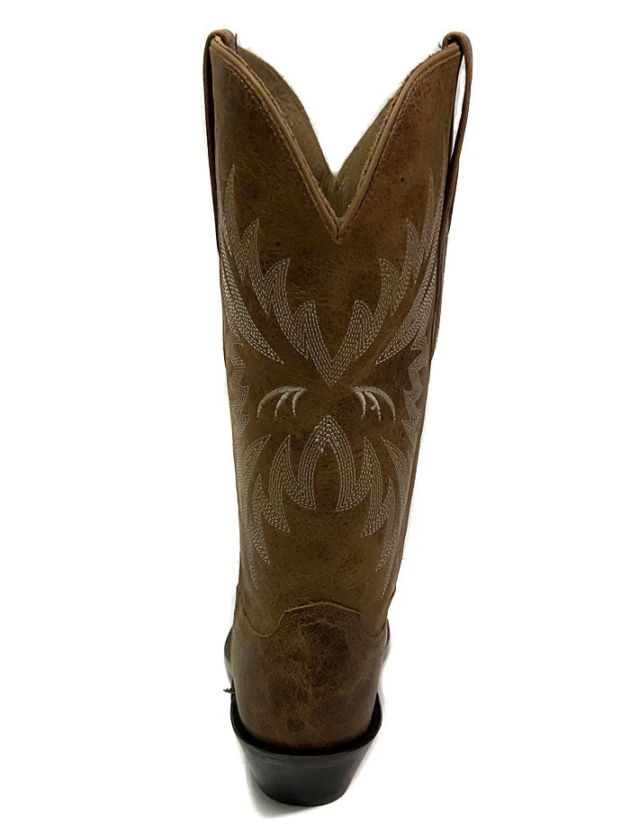 Old West LF1610 Womens Snip Toe Western Boots Brown - Image 3