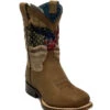 Roper 09-018-7001-1665 Kids American Bull Boot Tan