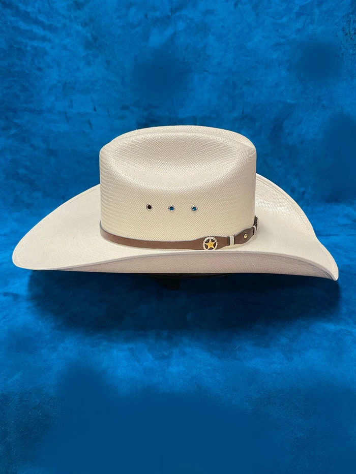 Larry Mahan MS2442OPLX 10X OPLIN Straw Hat Ivory - Image 3