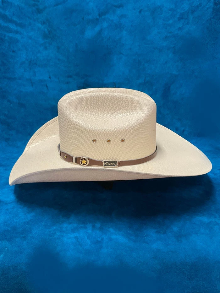 Larry Mahan MS2442OPLX 10X OPLIN Straw Hat Ivory - Image 5