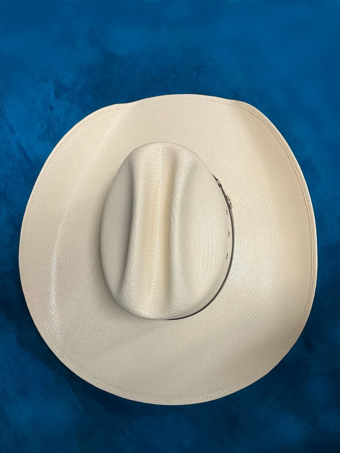 Larry Mahan MS2442OPLX 10X OPLIN Straw Hat Ivory - Image 6