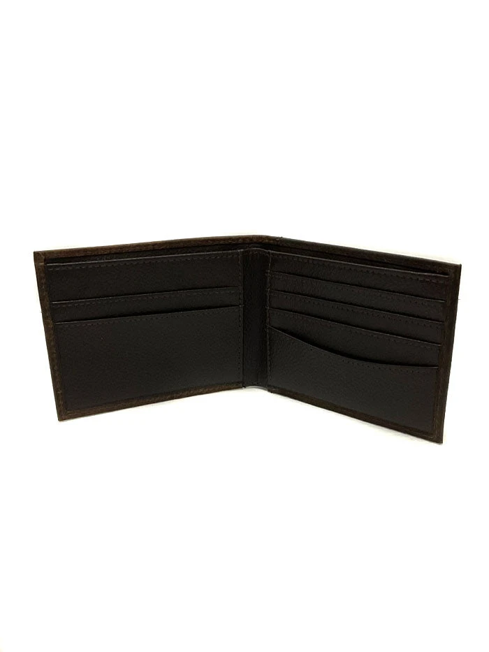 Ariat A35507282 Mens Bifold Wallet Mexico Logo Brown Rowdy - Image 3