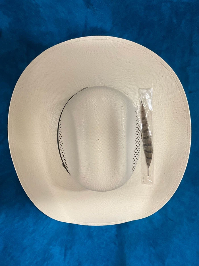 Justin JS6330WHSN4408 Straw Cowboy Hat White - Image 7