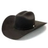 Justin JF0657DYLA Bent Rail Dylan 6X Fur Felt Cowboy Hat Chocolate