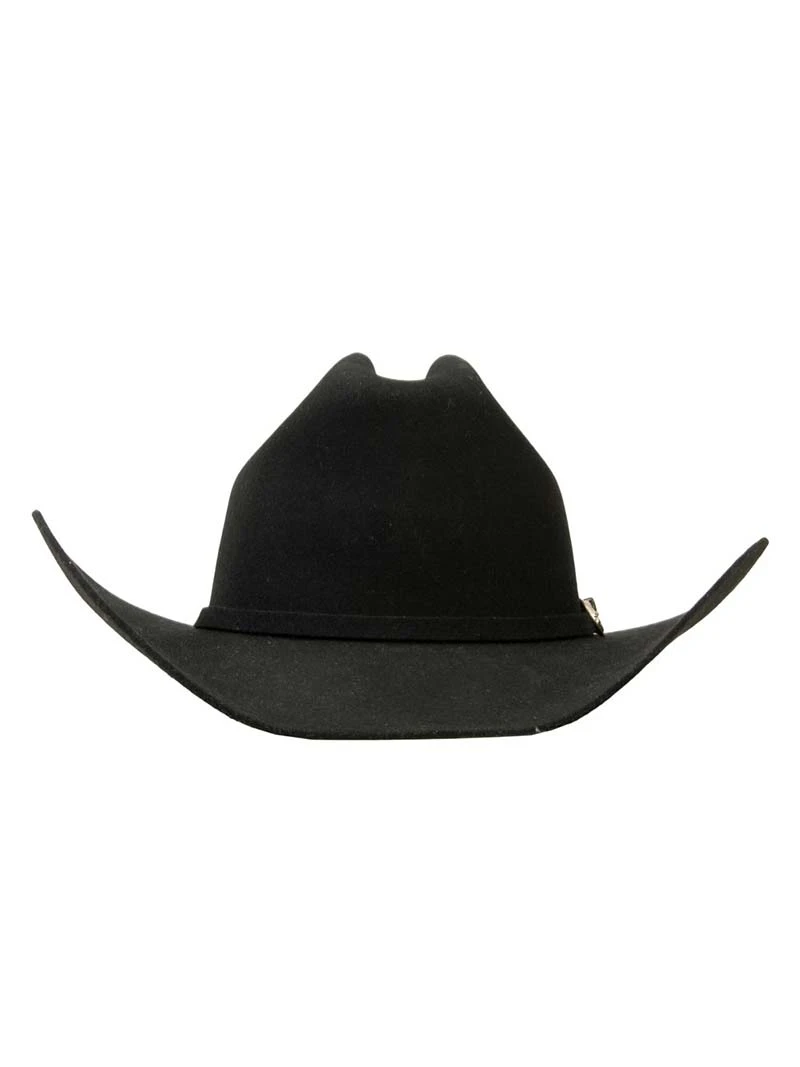 Justin JF0342RDEO Rodeo 3X Rodeo Wool Felt Cowboy Hat Black - Image 2
